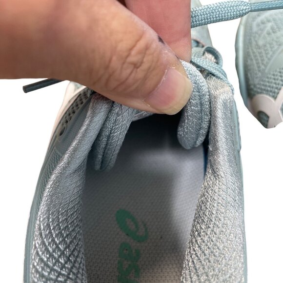 Asics Womens Gel-Court Green White Tennis Pickleball Sneakers Size 8 SKU 9422 - Picture 8 of 16